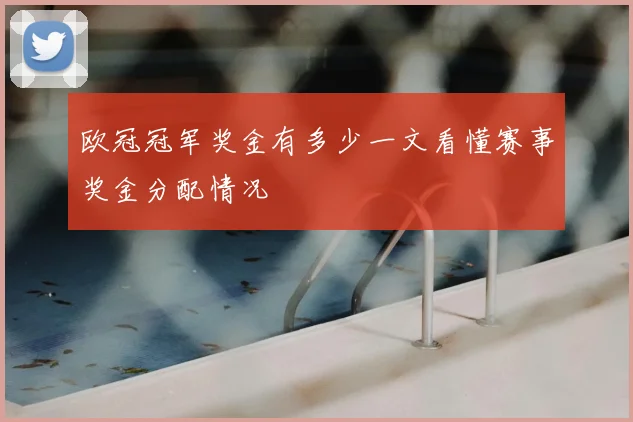 欧冠冠军奖金有多少一文看懂赛事奖金分配情况